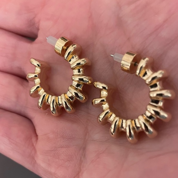 House of Harlow - 2 Pairs of earrings: Gold and Silver Earrings - Picture 6 of 7